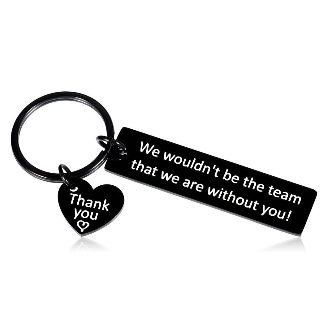 Boss Day Office Keychain for Employee Coworker Colleague Leader Manager Thank You Valentines Christmas Retirement Farewell Goodbye Appreciation Gifts for Supervisor Coach Women Men