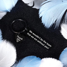 将图片加载到图库查看器，Boss Day Office Keychain for Employee Coworker Colleague Leader Manager Thank You Valentines Christmas Retirement Farewell Goodbye Appreciation Gifts for Supervisor Coach Women Men
